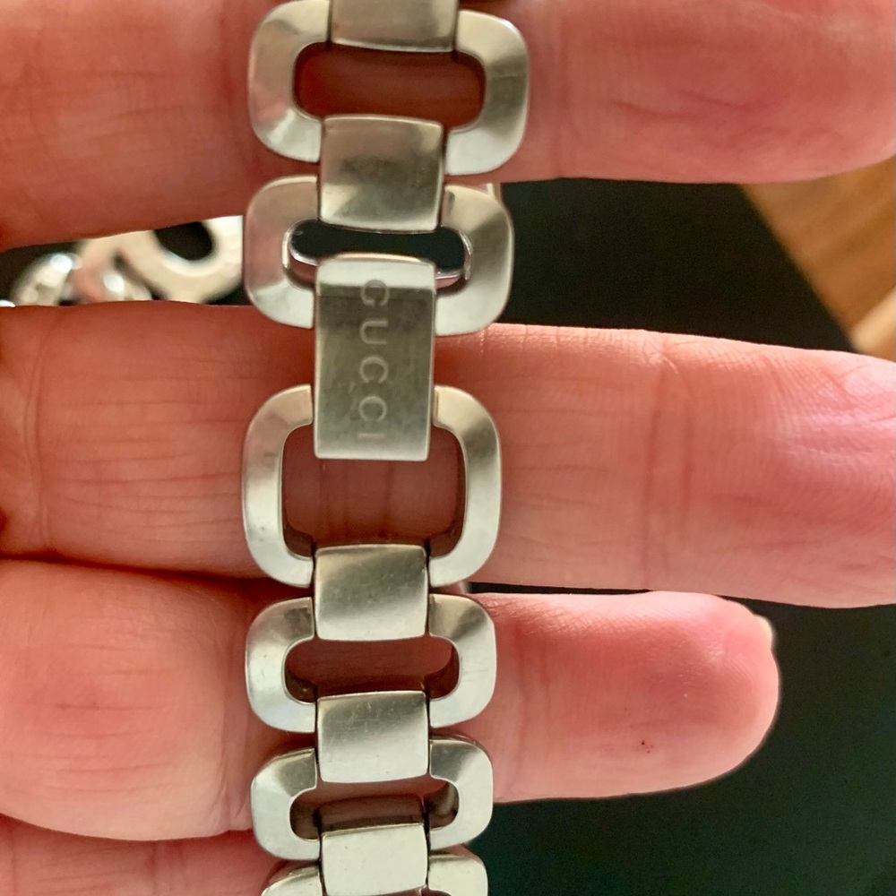 Authentic Gucci stainless steel ladies watch